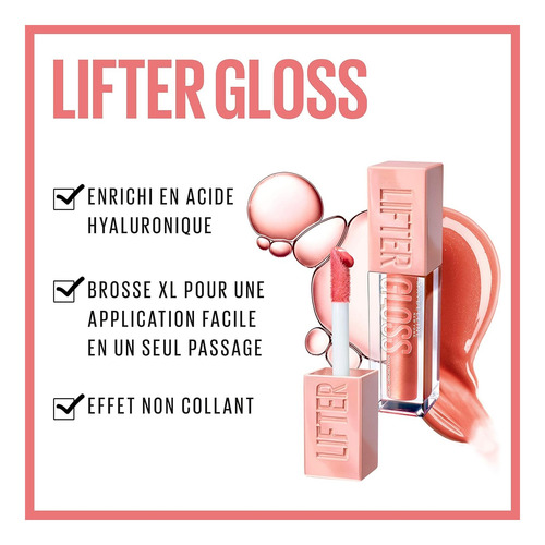 Brillo Labial Lip Lifter Gloss Maybelline Moon X 4,8 Gr