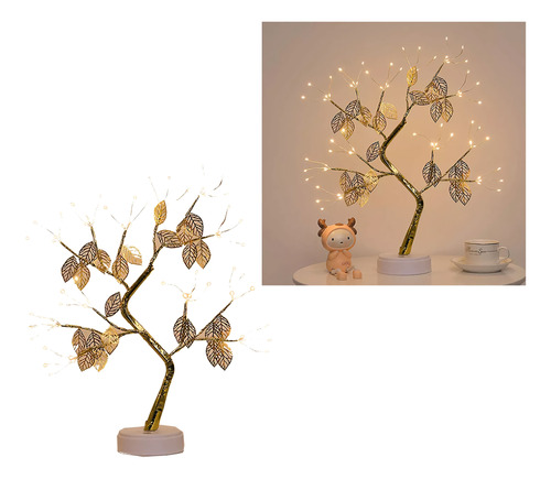 Árbol De Navidad  Para Mesa Con Luces Led