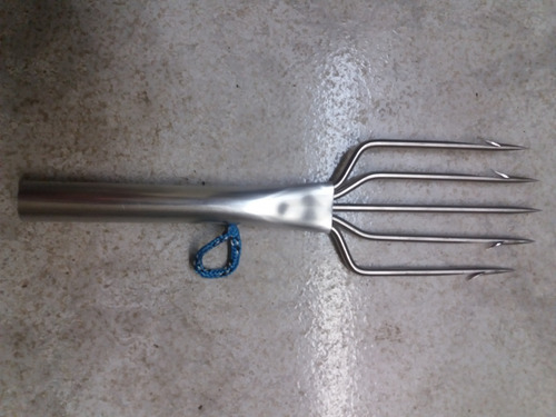 Fisga Pesca Aço Inox, Artesanal, Muito Resistente
