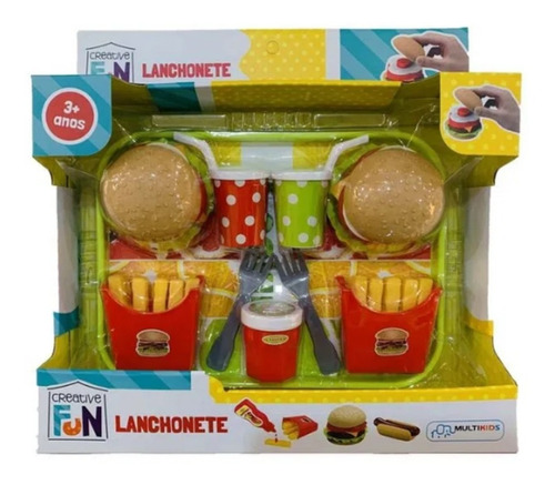 Creative Fun Lanchonete Multikids - Br1234