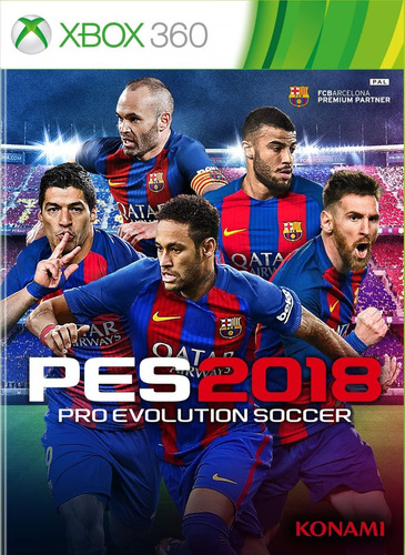 Juego Pes 2018 Xbox 360