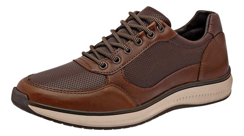 Zapato Casual Hombre Moel Cafe 098-611