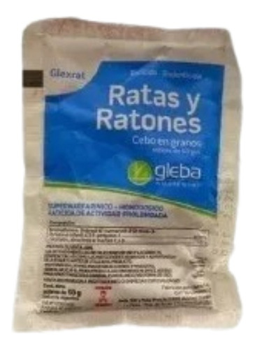 Glexrat X 50 Grs Veneno Ratas