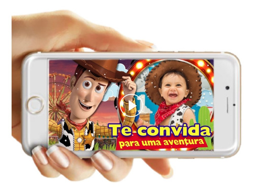 Convite Animado Toy Story