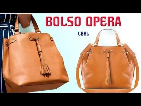 Imagen 2 de 3 de Bolso L'bel Opera Nueva Con Funda Para Guardar