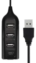 Comprar Hub Usb Cuatro Puertos Conector Cables Cargador