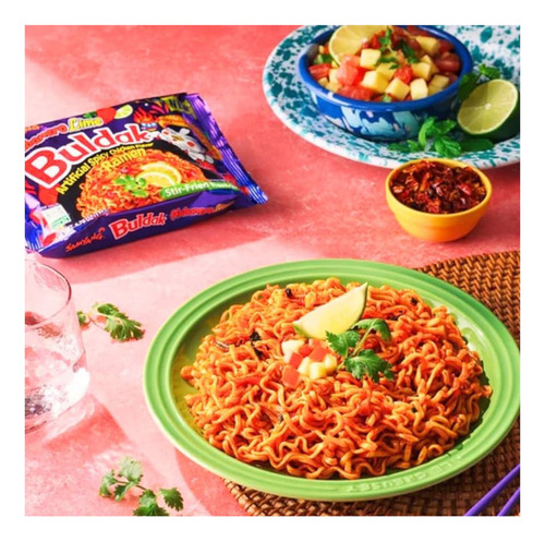 Fideos Ramen Buldak Sabor Pollo Aji Habanero Y Limon 135gr