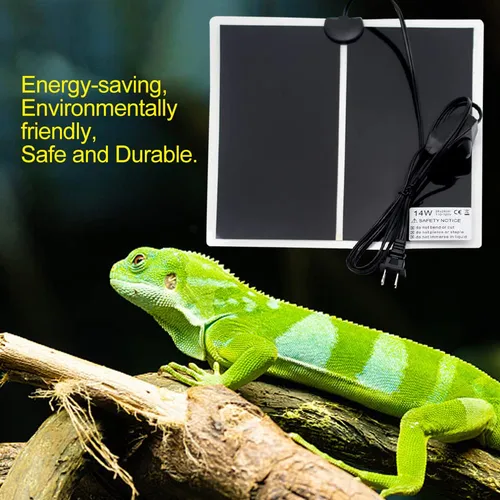 Aplayfulbee Almohadilla Trmica De Reptiles Con Ajuste De Tem