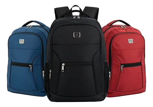 MLB 5066850096 Mochila Bolsa Masculina Feminina Faculdade Reforcada Grande JM