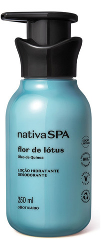  O Boticário Nativa Spa Flor De Lótus Hidratante 250ml