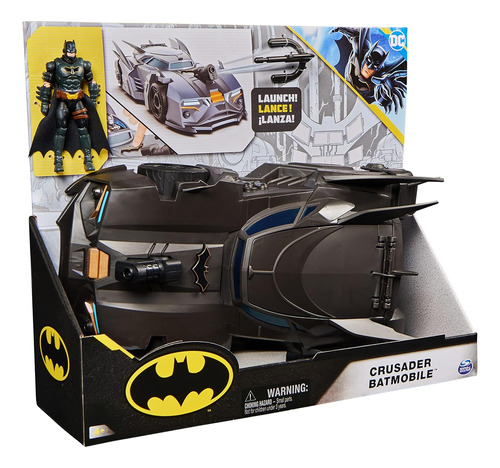 Juego De Crusader Dc Comics Con Figura De 10 Cm De Batman