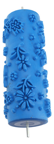 Pintura Art Roller Pattern De 5 Pulgadas, Goma, Reutilizable