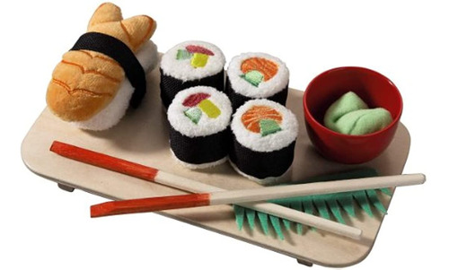 Cocinas De Juguete Juguete Suave De Sushi 10 Piezas