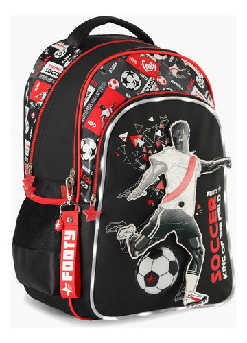 Mochila Footy Espalda Jugador Soccer 18 Pulgadas 