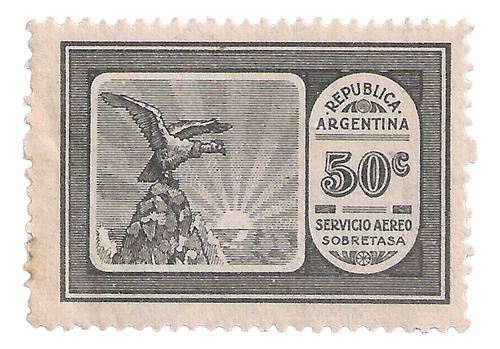Argentina - Primer Serie Aérea - Año 1928 - Gj 646