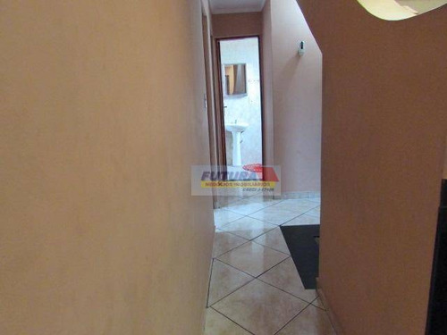 Sobrado Com 3 Dormitórios À Venda, 138 M² Por R$ 585.000,00 - Centro - São Vicente/sp - So0343