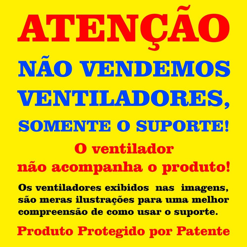 Suporte Ventilador De Janela Para Usar Com Circulador De Ar.