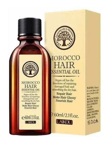 Aceite Capilar Morocco Hair Essential Oil/ 60 Ml