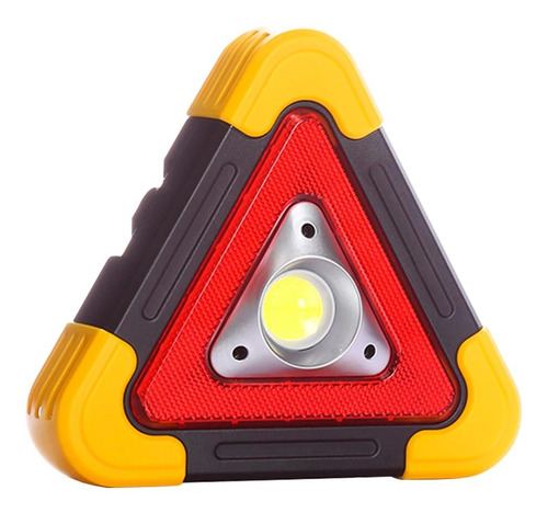 Triangulo Emergencia Reflejante Lampara Recargable 5 Modos