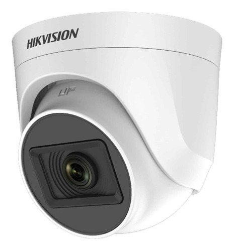 Cámara Seguridad Hikvision Domo Plástica 5m/2.4mm Ds-2ce76h0