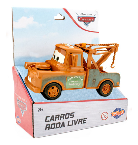 Carrinho Tow Mater Mate Do Carros 13cm Original Toyng