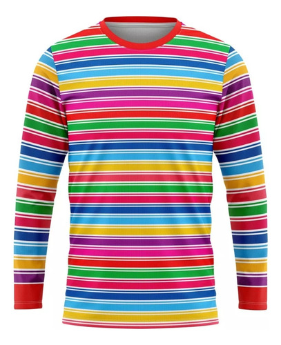Playera Sublimada Manga Larga Chucky Sin Overol Talla Extra