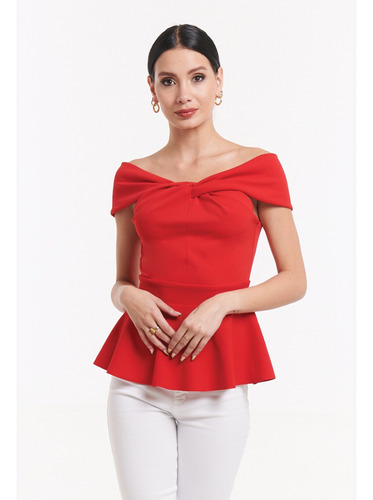 Blusa Missing 119c007 Rojo