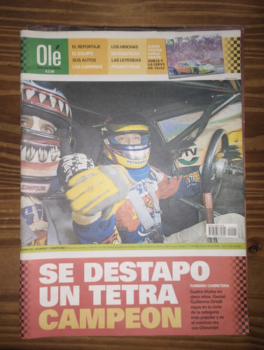 Revista Se Destapó Un Tetra Campeón. Olé Edición Especial (Usado)