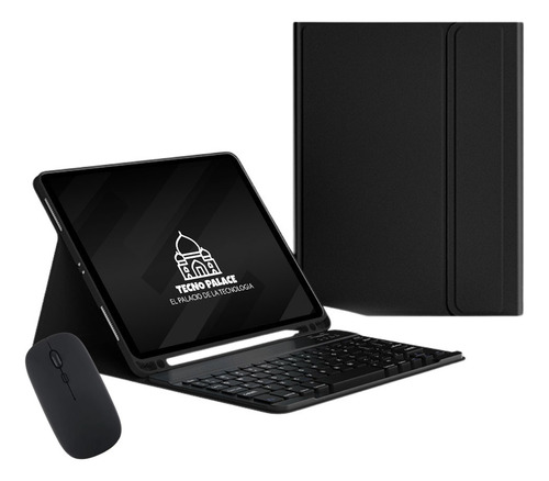 Funda Con Teclado + Mouse Para Lenovo Tab M10 Plus 3 Gen