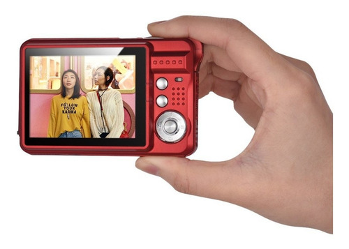 Cámara Digital Andoer Hd 720p 18m Con 2 Baterías