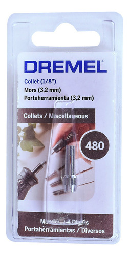 Pinça 480 Para Retifica 1/8 Dremel