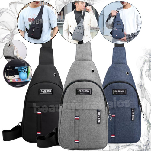 Morral Riñonera Bandolera Cruzada Viajes Deportivo Unisex