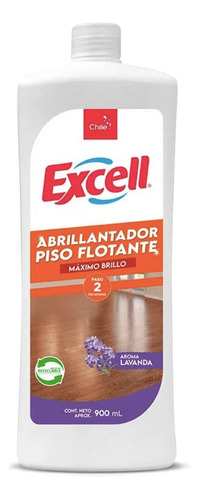 Excell Abrillantador Piso Flotante Lavanda 900 Cc