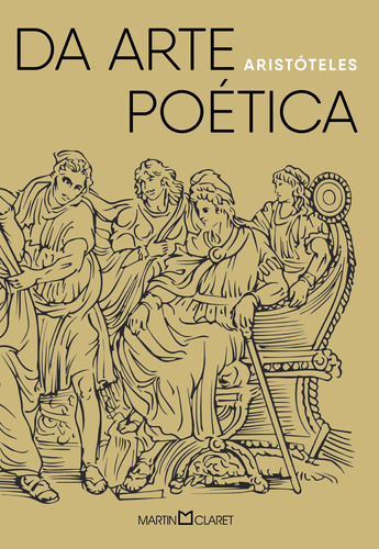 Da arte poética, de Aristóteles. Editora Martin Claret Ltda, capa mole em griego/português, 2019