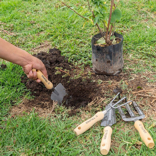 Imagen 2 de 7 de Juego Kit Herramientas Para Jardín 4 Piezas Truper 15030 P