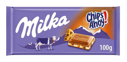 Chocolate Milka Chips Ahoy 100g Importado 
