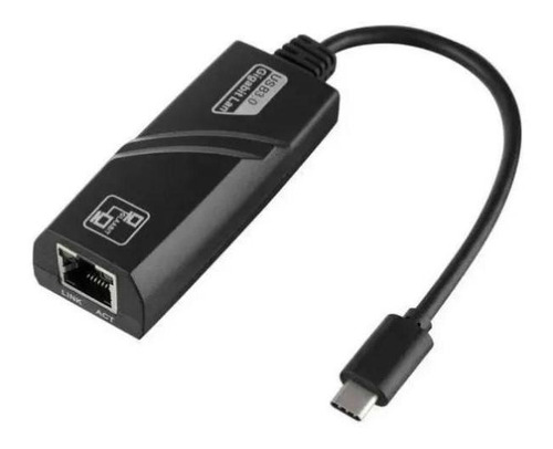 Adaptador Usb-c 3.1 Para Rj45 Ethernet Gigabit 10/100/1000