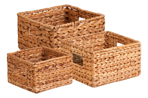 Cestos De Folhas De Bananeira Can-do Sto-02882,.