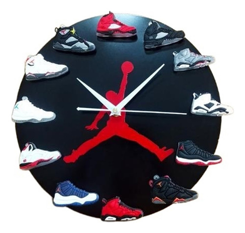 Nuevo Reloj De Pared 3d Para Zapatillas De Baloncesto