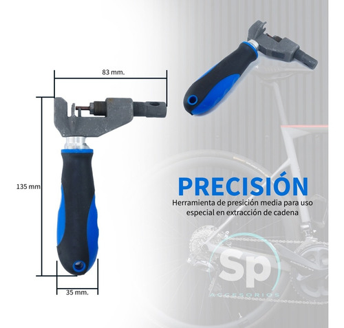 Imagen 3 de 5 de Extractor De Cadena Cortador De Cadena Para Bicicleta