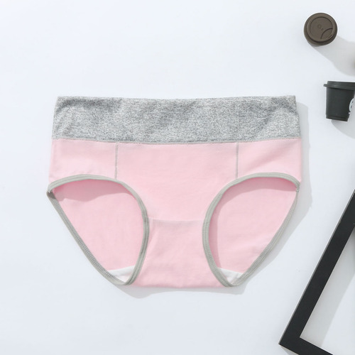 Calzoncillos Suaves De Retazos De Colores Para Mujer, Bragas