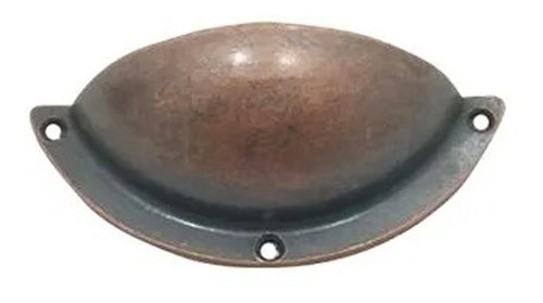 Imagen 1 de 6 de Tirador Manija Para Cajon Circular Metalico Herraje Cubeta