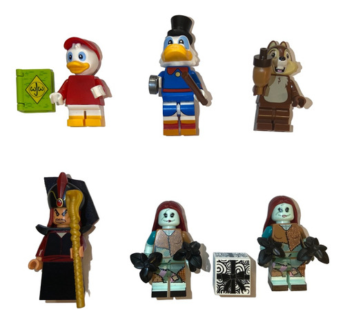 Lego® Disney: Tio Rico, Jafar, Sally X2, Scrooge Y Huey