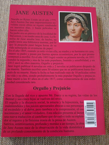 Orgullo Y Prejuicio - Jane Austen - Ed. América