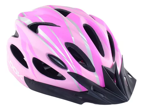 Casco Bicicleta Mujer Urbano Montaña Adulto Ajustable Rosa