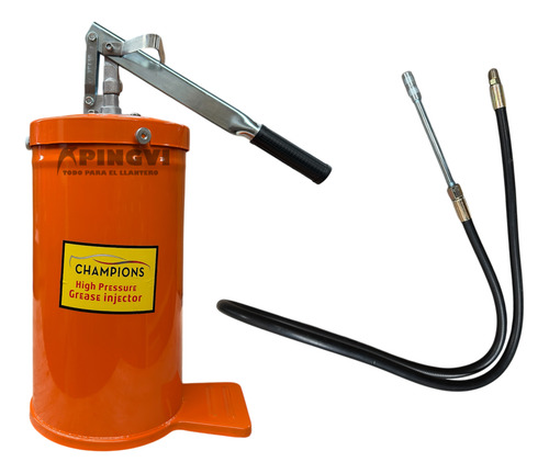 Bomba Inyectora De Grasa / Engrasadora Manual 16 Kg