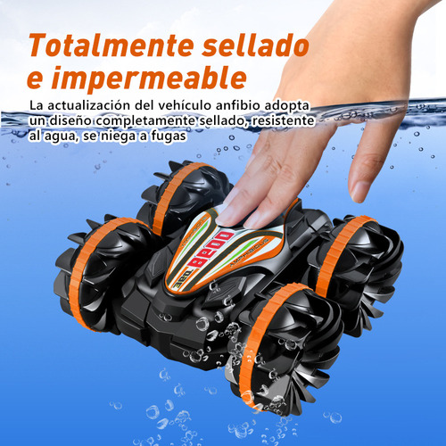 Anfibio A Control Remoto Zll Double Side Flip B600 Zll Cars