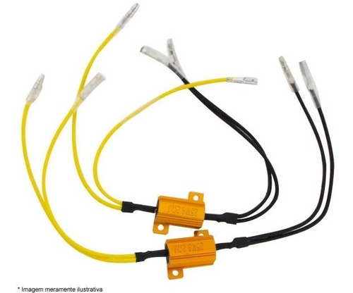 Resistor Para Instalar Piscas Com Leds(par) 8,2ohm Bering