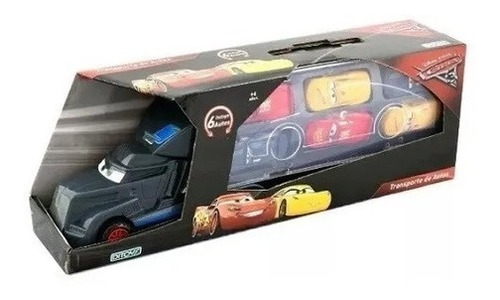 Cars Camion + 6 Autos Rayo Mcqueen Jackson Storm Cruz Ditoys