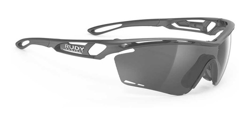 Oculos Rudy Project Tralyx Preto Fosco Lente Cinza Escura